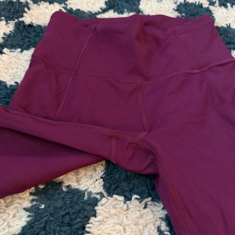 Lululemon Fast and Free Crop II 19" *Nulux Marvel - Picture 5 of 6
